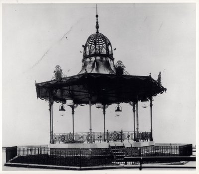 Ornamental Bandstand in East End Park, Leeds by English Photographer English Photographer