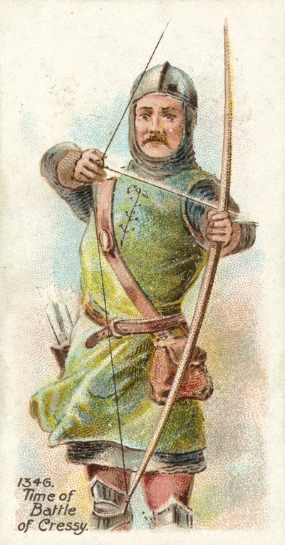 1346, Time of Battle of Crécy by English School