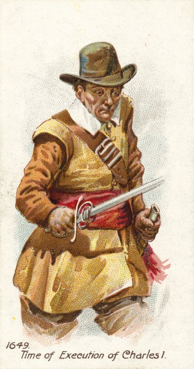1649, Time of Execution of Charles I by English School