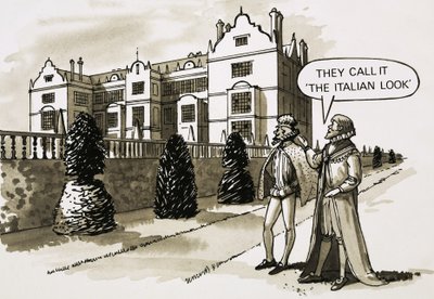 17th Century English Architecture by English School