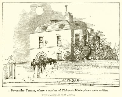 1 Devonshire Terrace, Where a Number of Dickens