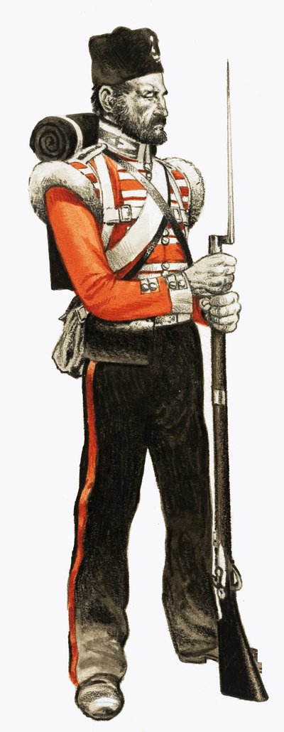 89th Foot Private (1854) Grenadier by English School
