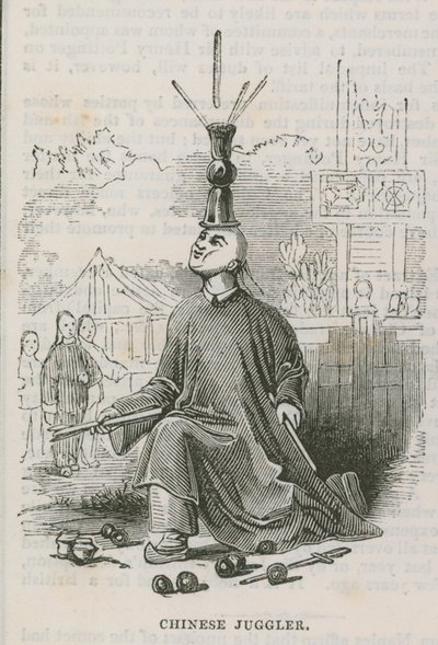 A Chinese Juggler; A Visit to the Chinese Collection by English School