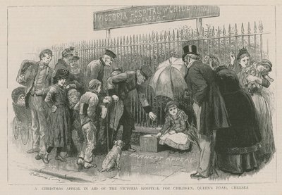 A Christmas appeal in aid of the Victoria Hospital for Children by English School