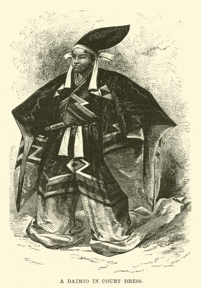A Daimio in Court Dress by English School