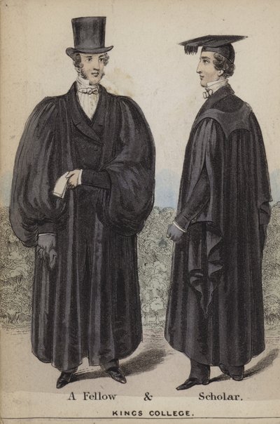 A Fellow and Scholar, Kings College by English School