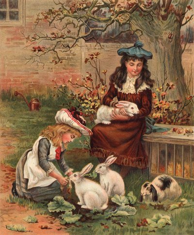 A Happy Family by English School