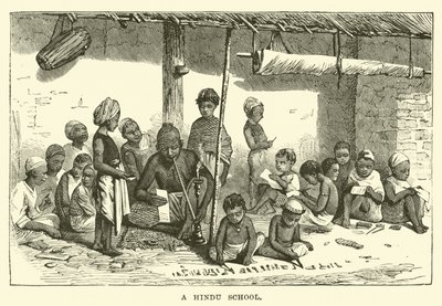 A Hindu School by English School