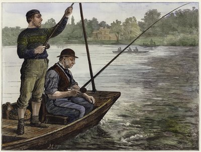 A Member of a Thames Angling Club by English School