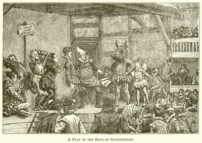 A Play in the Days of Shakespeare by English School