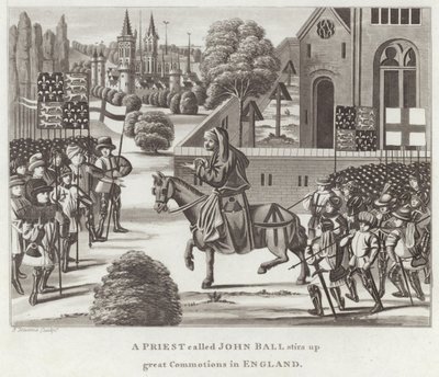 A Priest Called John Ball Stirs Up Great Commotions in England by English School