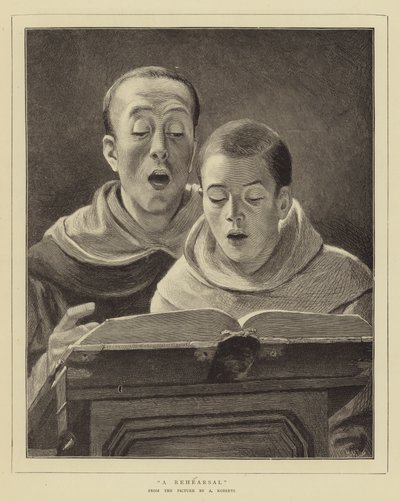 A Rehearsal by English School