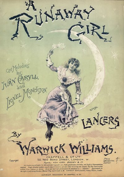 A Runaway Girl by English School