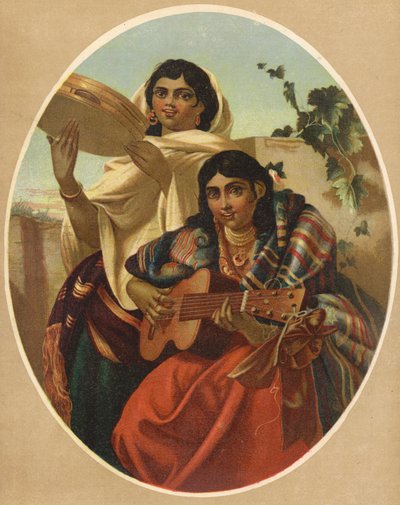 A Spanish Duet by English School