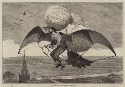 A Suggestion for a Flying Machine by English School