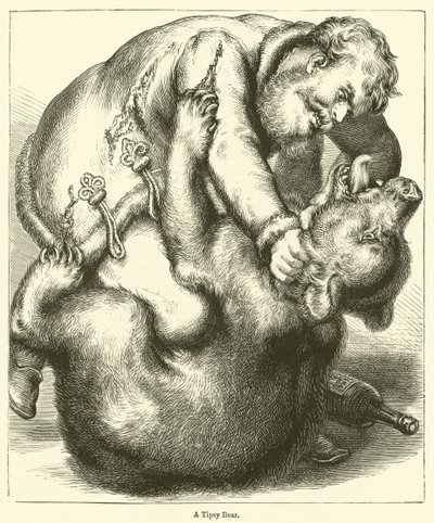 A Tipsy Bear by English School