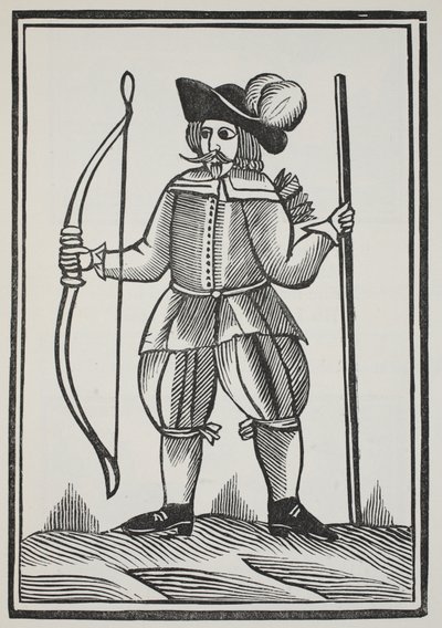 A True Tale of Robin Hood (illustration) by English School