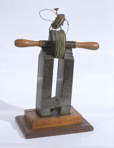 A Crude Inductor with Which Michael Faraday Discovered the Law of Induction by English School