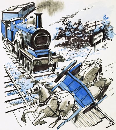 A disaster is averted thanks to the braking system developed by George Westinghouse by English School