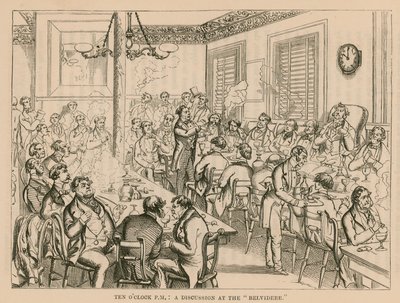 A Discussion at the Belvidere by English School
