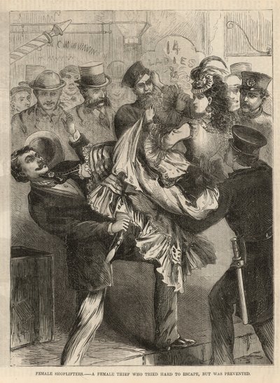 A Female Thief Who Tried Hard to Escape, but Was Prevented by English School