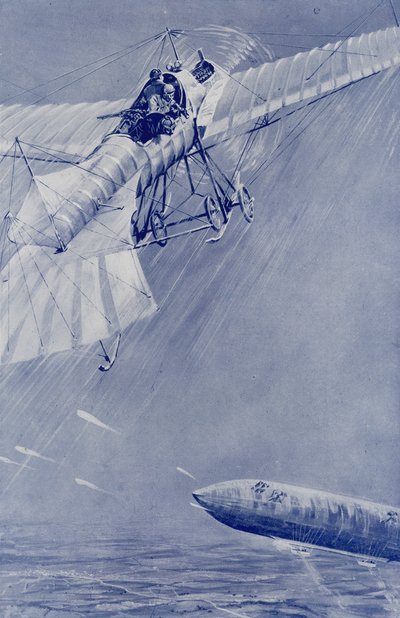 A Fight for the Mastery of the Air by English School
