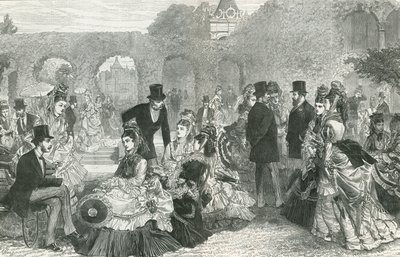 A Garden Party at Holland House by English School