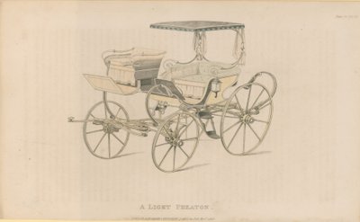 A light Phaeton by English School