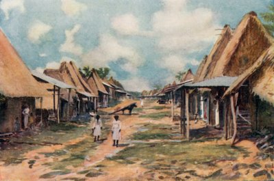 A native village, Panama by English School