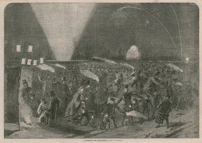 A Night on the Serpentine, Hyde Park, London by English School
