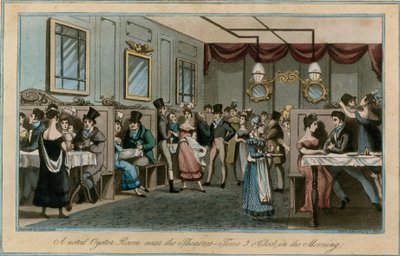 A Noted Oyster Room Near the Theatres, 3 O