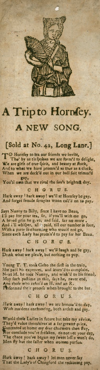 A trip to Hornsey, London; song by English School