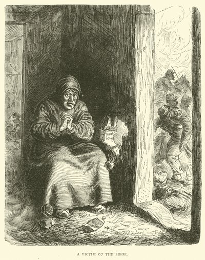 A Victim of the Siege by English School
