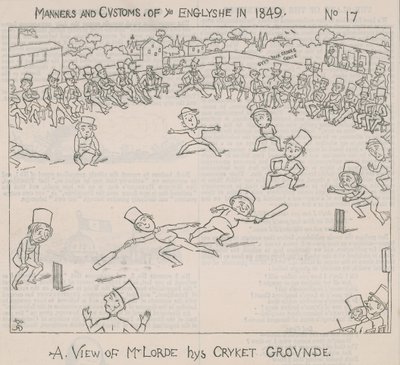 A view of Mr Lord - his cricket ground by English School
