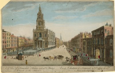 A View of Somerset House and St Mary