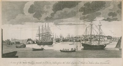 A View of the River Thames Towards London, Taken from the Lord Ligonier