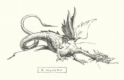 A wyvern by English School