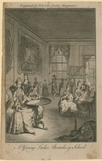A Young Ladies Boarding School by English School