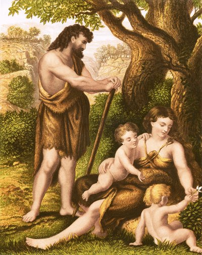Adam and Eve by English School