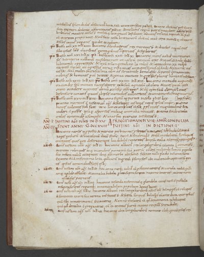 Eusebius of Caesarea, Chronicon, with Additions from St Jerome, Prosper of Aquitaine, Marius of Avenches, and an Anonymous Author by English School