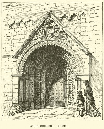 Adel Church, Porch by English School