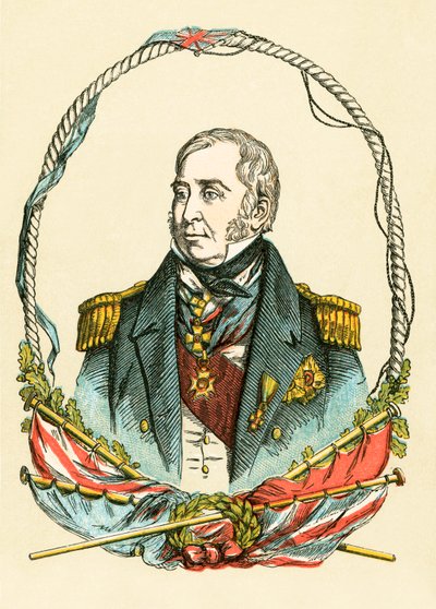 Admiral Sir Charles Napier by English School