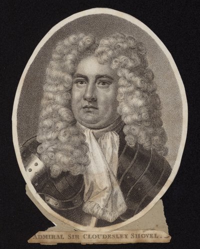 Admiral Sir Cloudesley Shovell by English School