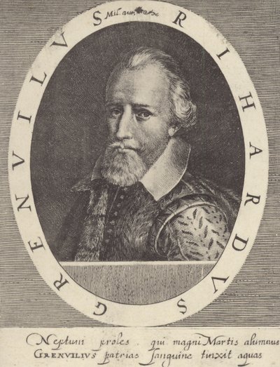 Admiral Sir Richard Grenville by English School