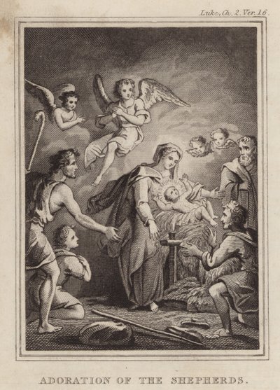 Adoration of the Shepherds by English School