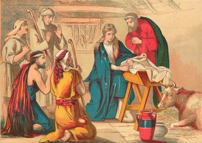 Adoration of the Shepherds by English School
