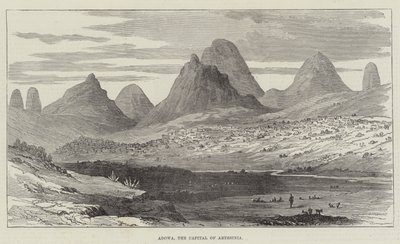 Adowa, the Capital of Abyssinia by English School