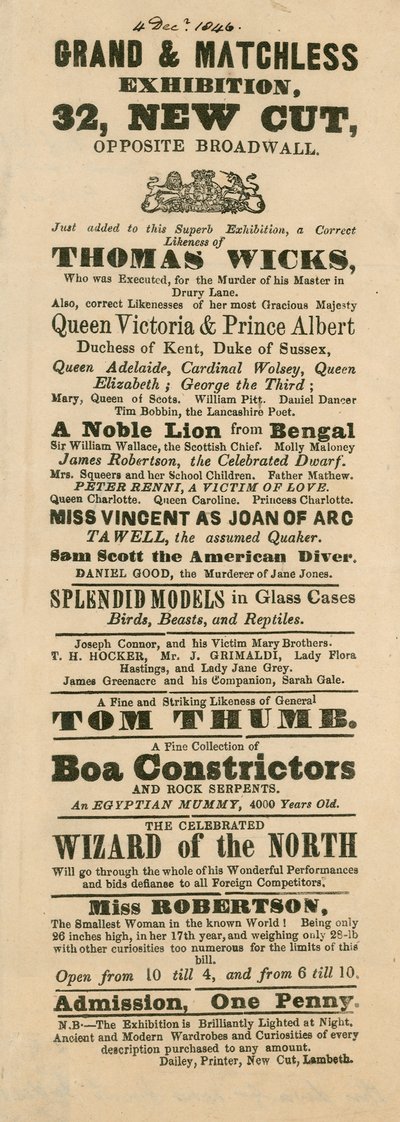 Advert for Ferguson