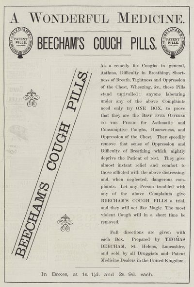 Advertisement, Beecham