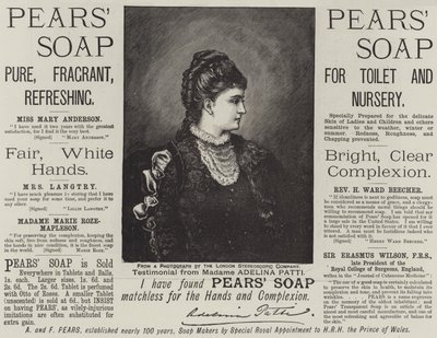 Advertisement, Pears